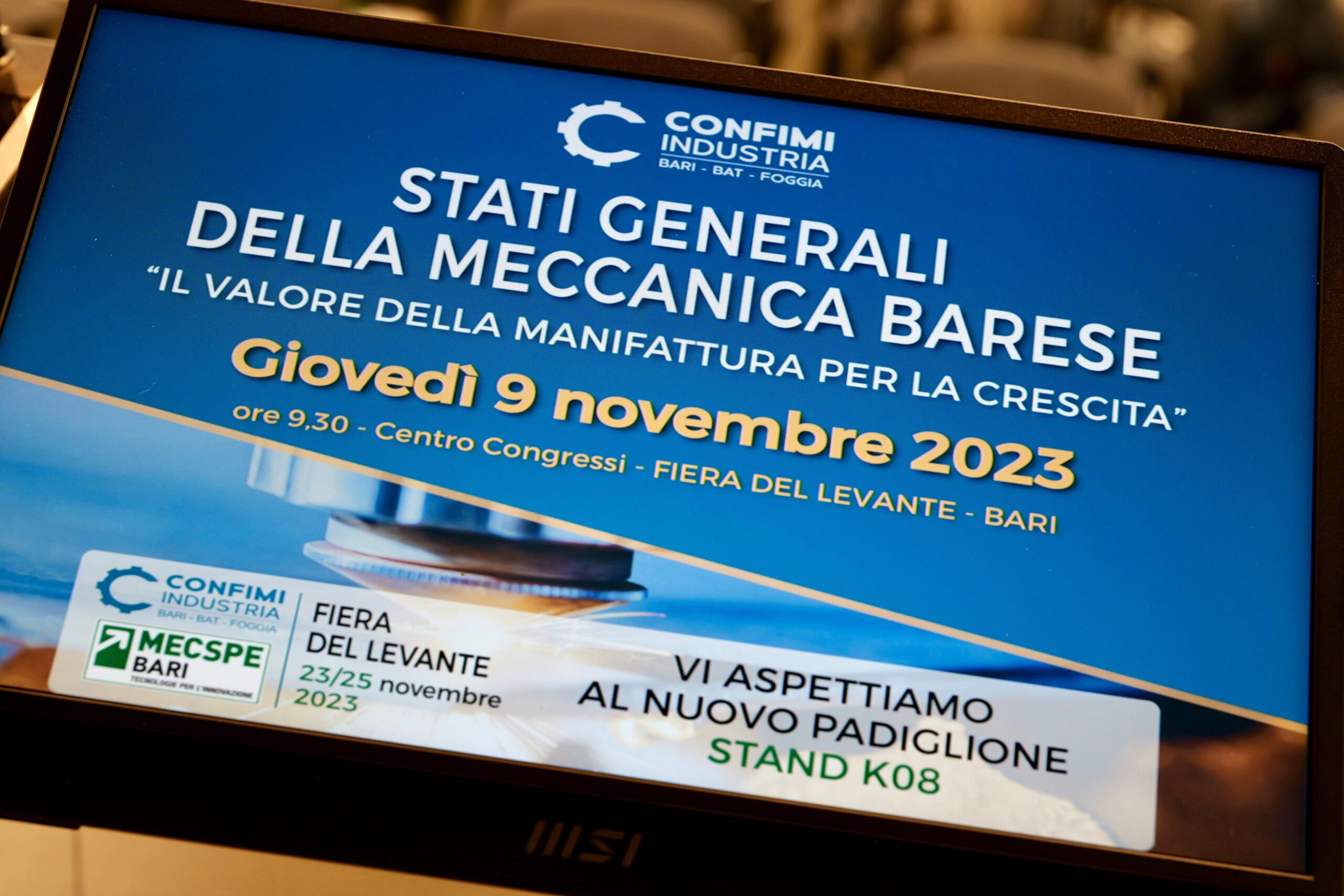 Confimi Industria presenta "Stati generali della meccanica barese"
