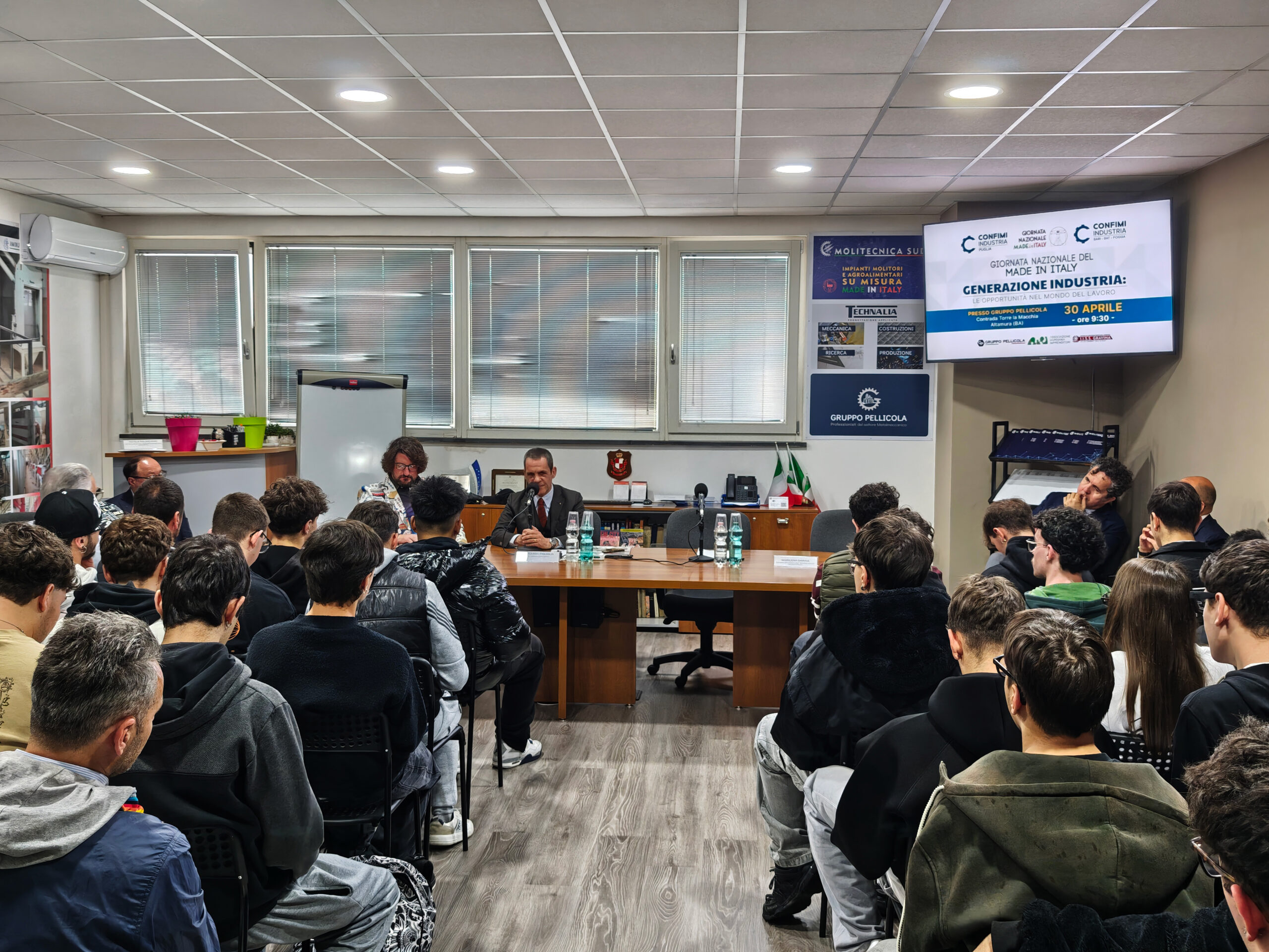 Seconda Giornata Nazionale del Made in Italy, presso Gruppo Pellicola